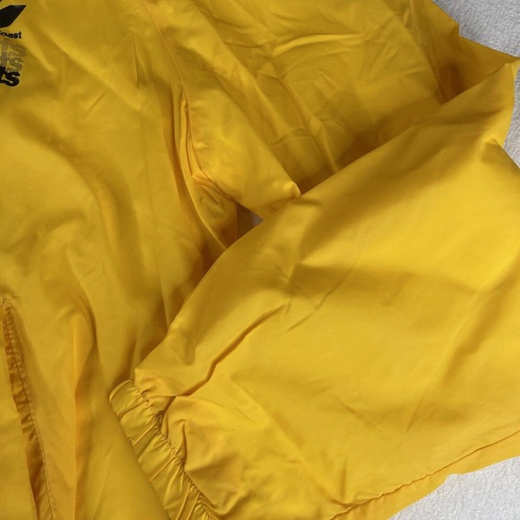 Coast Coast Paints Light Weight Jacket Men Sz L Yellow Hardware Store Vintage - Picture 5 of 13